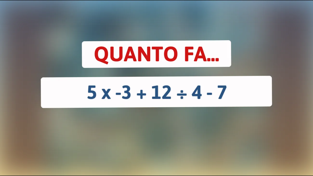 Solo 1% delle menti razionali troverà la soluzione di questo indovinello matematico! Scopri se sei un genio."