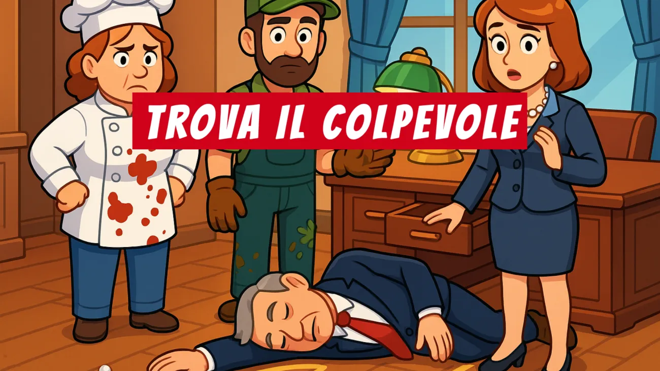 Solo chi ha un vero genio investigativo riesce a risolvere il mistero della perla perduta: tu sapresti trovare il colpevole? Sfida la tua mente!"