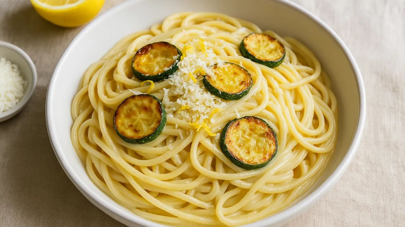 Zucchine limone ricotta salata"